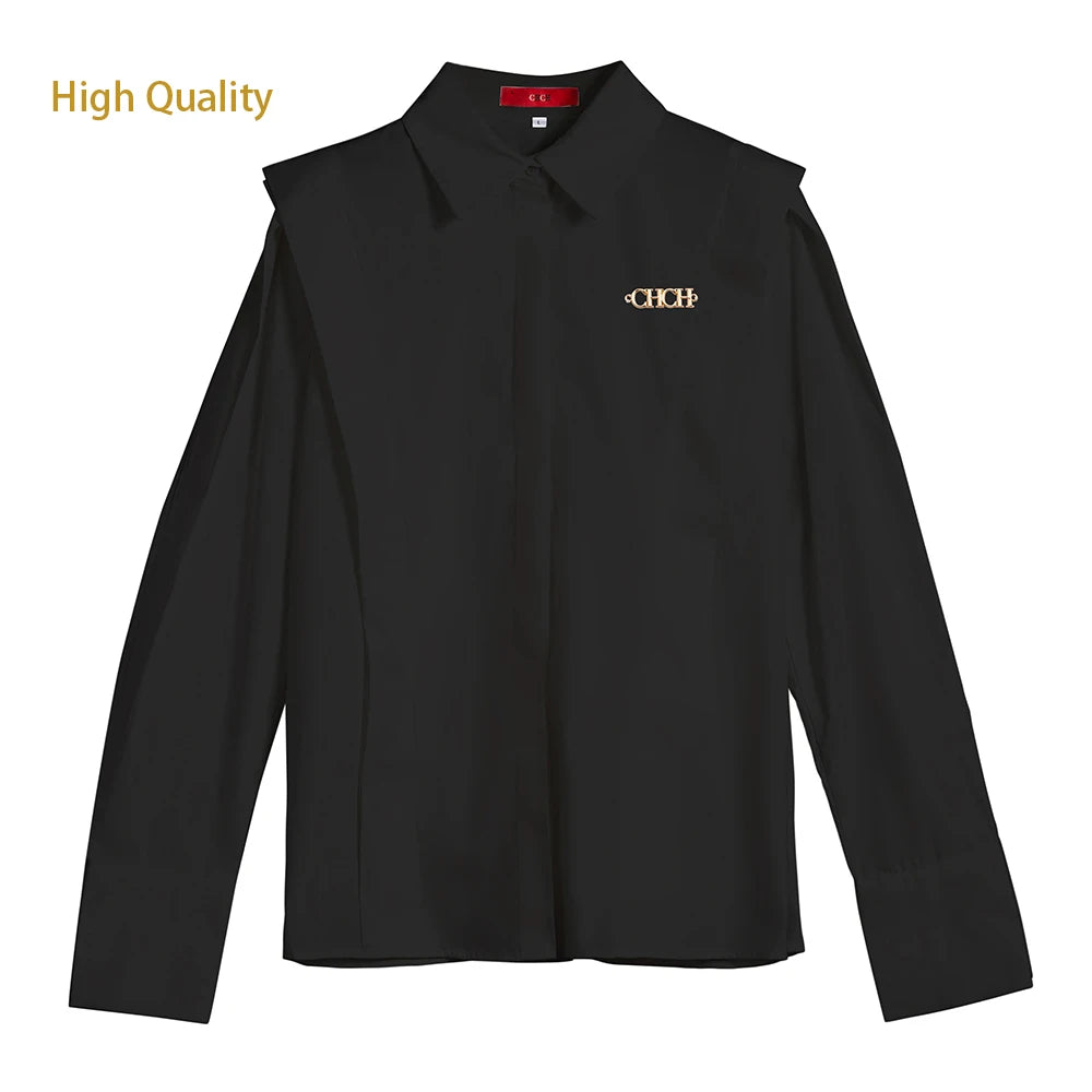 Saint Ruffle Blouse – Office Edition