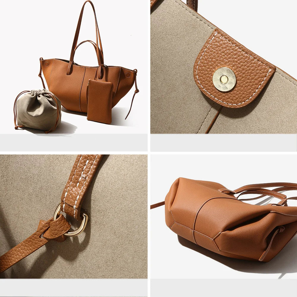 Italy Bag - 100% Leather Shoulder Bag