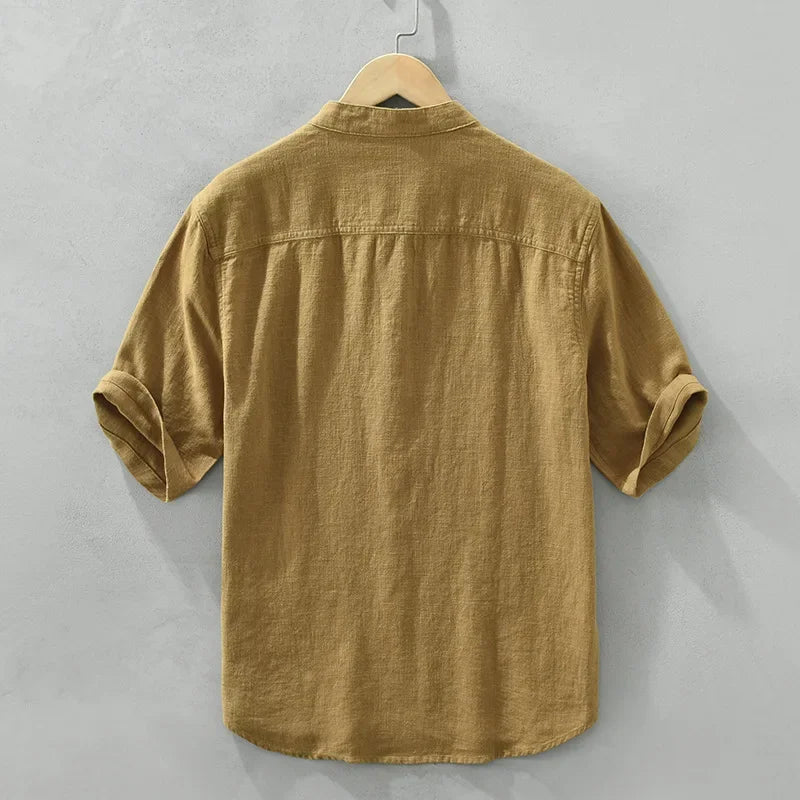 Santorini Linen Shirt