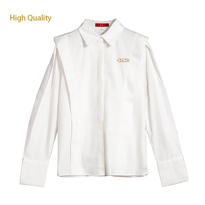 Saint Ruffle Blouse – Office Edition