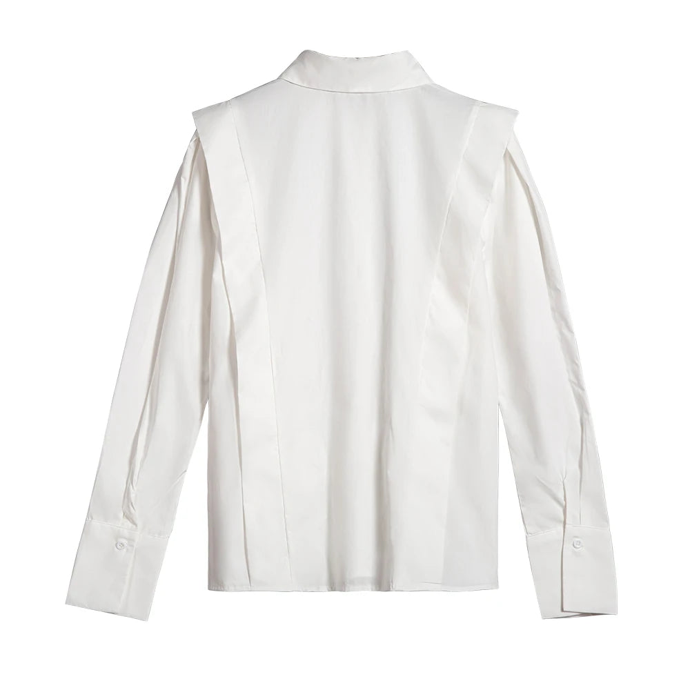 Saint Ruffle Blouse – Office Edition