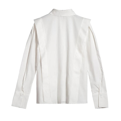 Saint Ruffle Blouse – Office Edition