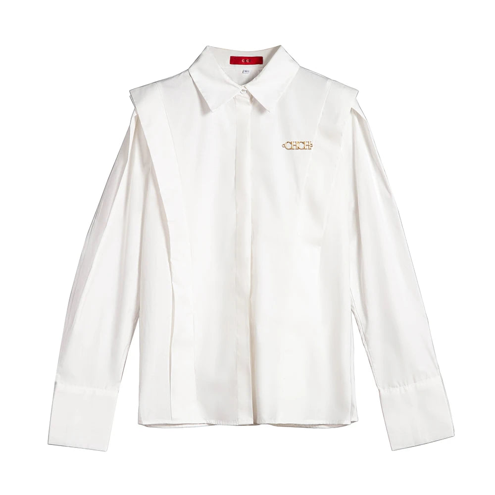 Saint Ruffle Blouse – Office Edition