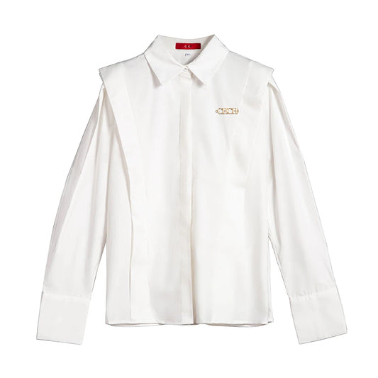 Saint Ruffle Blouse – Office Edition